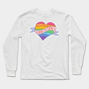 Multicolor Colorful Creative Love Parade Pride Long Sleeve T-Shirt